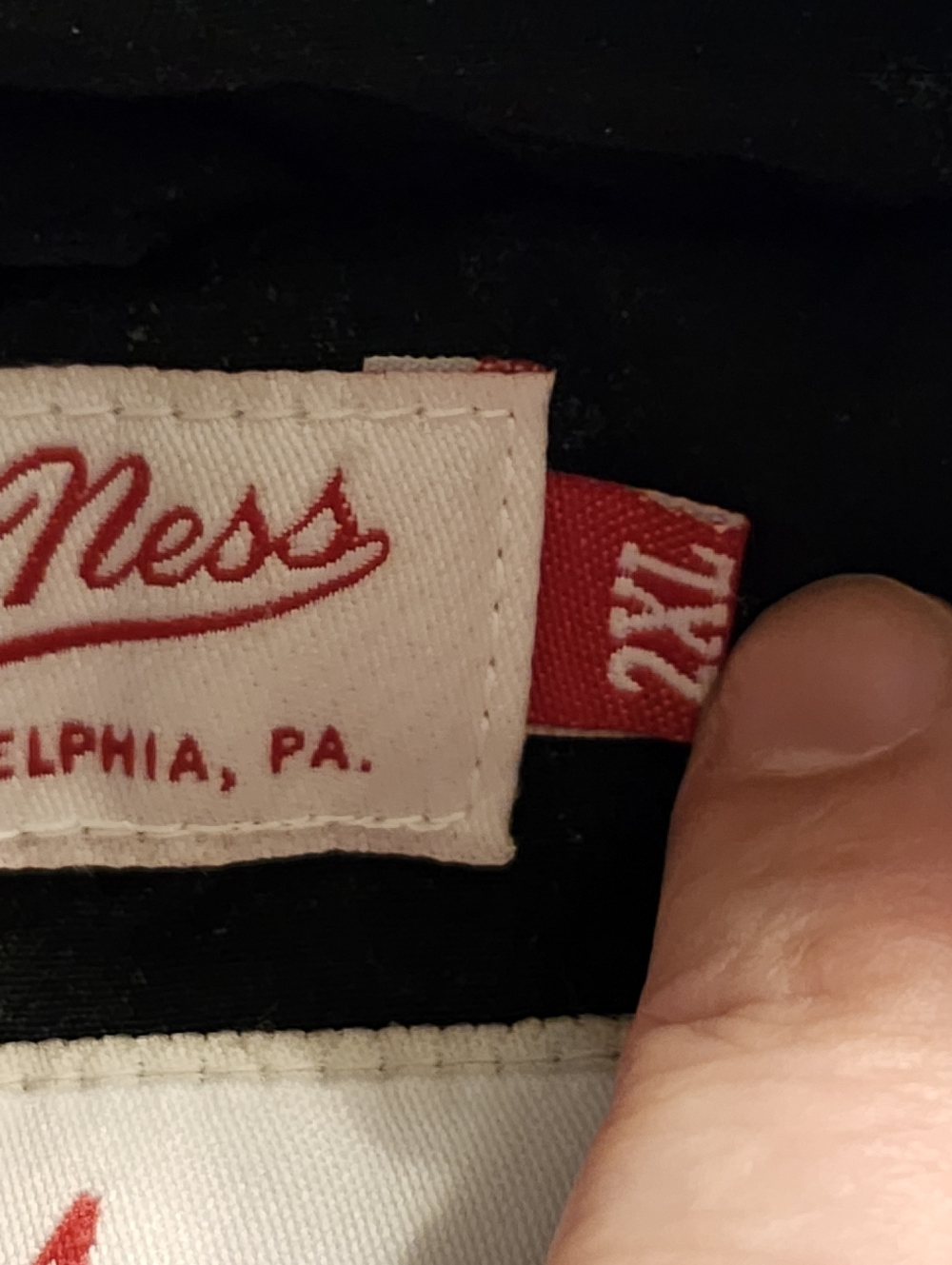 VTG Rare Mitchell and Ness Philadelphia Eagles Pullover Puffer Jacket Men's 2XL - Picture 9 of 13